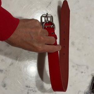 Red size medium/ large Dog Collar